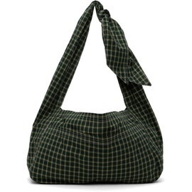 SC103 SSENSE Exclusive Green & Navy Cocoon Tote 242490M172006