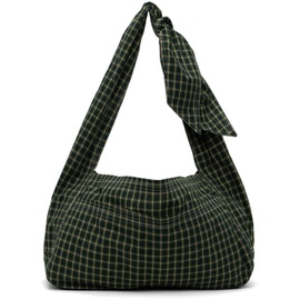 SC103 SSENSE Exclusive Green & Navy Cocoon Bag 242490F048000