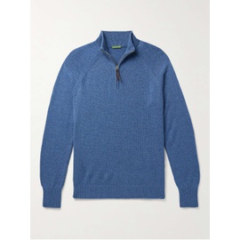SID MASHBURN Cashmere Half-Zip Sweater 1647597323398331