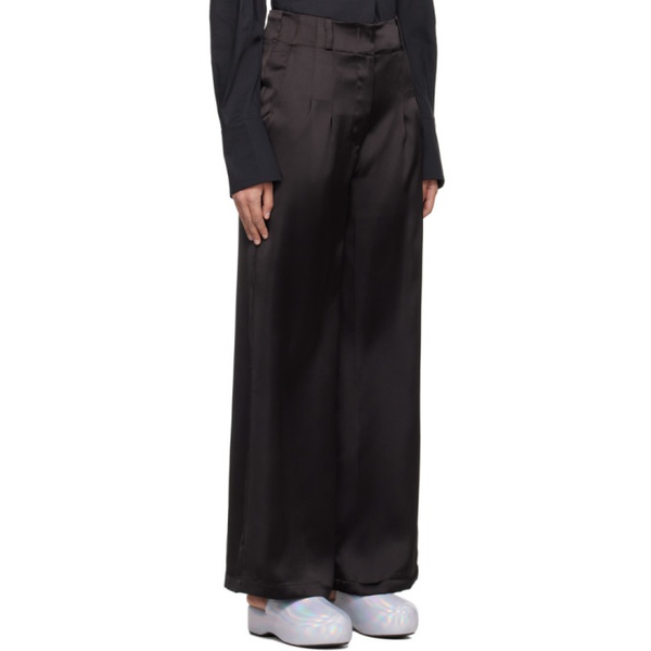  SIMONMILLER Black Bloo Trousers 241708F087001