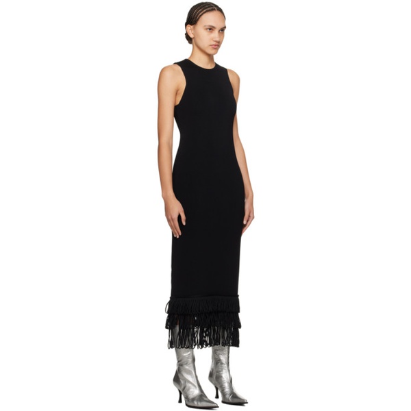  SIMONMILLER Black Albers Maxi Dress 241708F055011