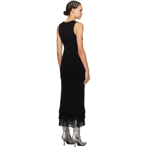  SIMONMILLER Black Albers Maxi Dress 241708F055011