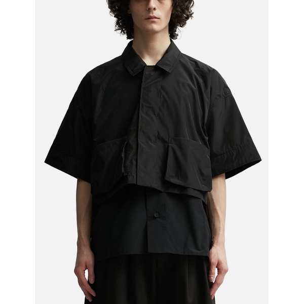  SONGZIO Veiled Pocket Short Sleeve Shirt 918335