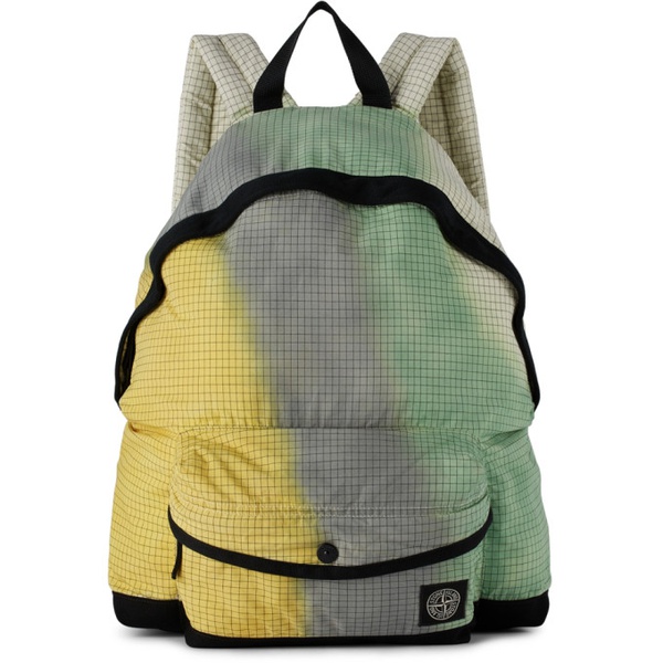 스톤아일랜드 스톤아일랜드 Stone Island Junior Kids Multicolor Airbrushed Backpack 221821M717001