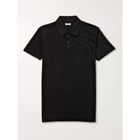 선스펠 SUNSPEL Riviera Slim-Fit Cotton-Mesh Polo Shirt 1647597304451066