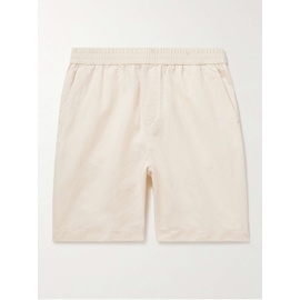 선스펠 SUNSPEL Straight-Leg Cotton and Linen-Blend Twill Shorts 1647597308034084