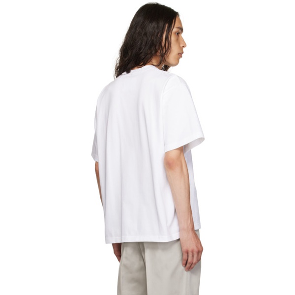  사카이 Sacai White S T-Shirt 232445M213043