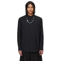 사카이 Sacai Black Suiting Shirt 241445M192027