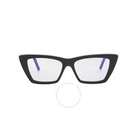 생로랑 Saint Laurent Grey Cat Eye Ladies Sunglasses SL 276 MICA 025 53