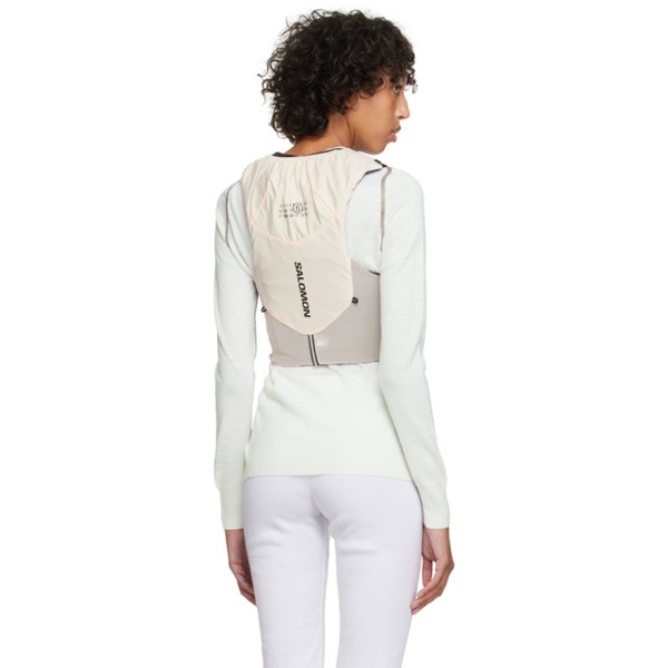 살로몬 MM6 메종 마르지엘라 MM6 메종마르지엘라 Maison Margiela 오프화이트 Off-White & Black 살로몬 Salomon 에디트 Edition Vest 232188F063000