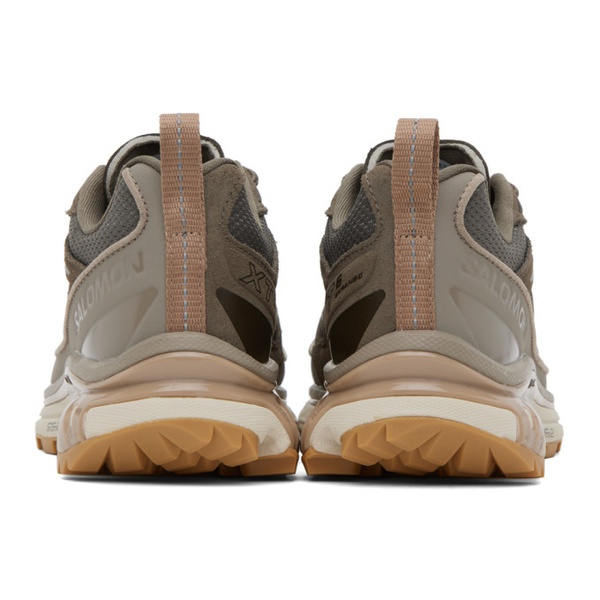 살로몬 살로몬 Salomon Brown XT-6 Expanse Leather Sneakers 241837M237007