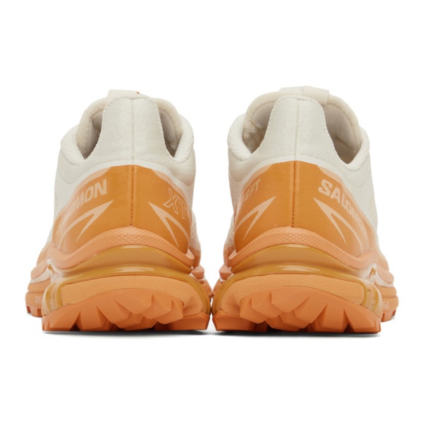 살로몬 살로몬 Salomon Orange & 오프화이트 Off-White XT-6 FT Sneakers 231837F128015