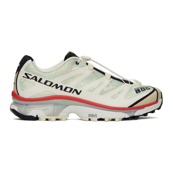 살로몬 살로몬 Salomon White & Beige XT-4 OG Sneakers 241837M237003