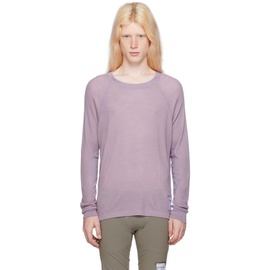 Satisfy Purple Base Layer Long Sleeve T-Shirt 241733M213002