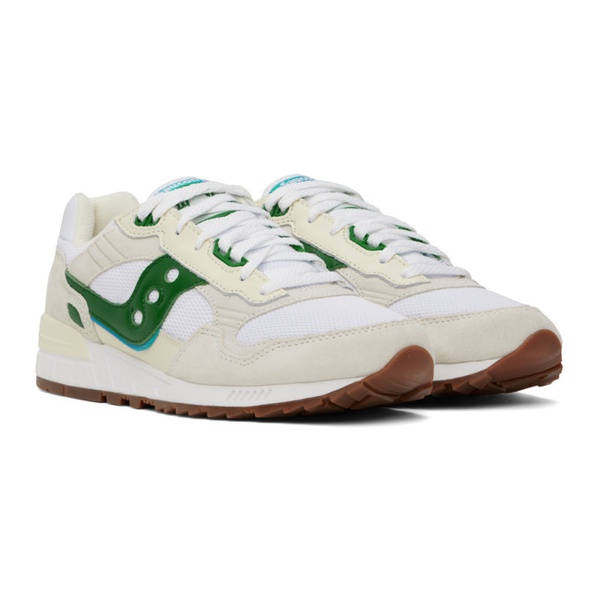 써코니 Saucony White & Green Shadow 5000 Premium Ivy Prep Sneakers 241921M237038