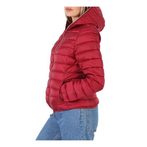  Save The Duck Ladies Ruby Red Alexis Puffer Jacket D33620W-IRIS13-70015