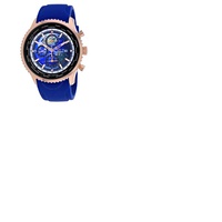 Seapro Meridian World Timer GMT Blue Dial Mens Watch SP7522