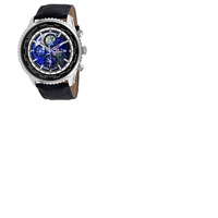 Seapro Meridian World Timer GMT Quartz Blue Dial Mens Watch SP7130