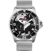 Seapro MEN'S Voyager Stainless Steel Black Dial Watch SP4761