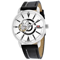 Seapro MEN'S Elliptic Leather White Dial Watch SP0141