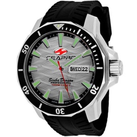 Seapro MEN'S Scuba Dragon Diver Limited 에디트 Edition 1000 Meters Silicone Silver-tone Dial Watch SP8312