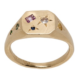 Seb Brown Gold Difficult Ring 241595F011009