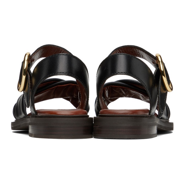  See by Chloe Black Lyna Sandals 241373F124006