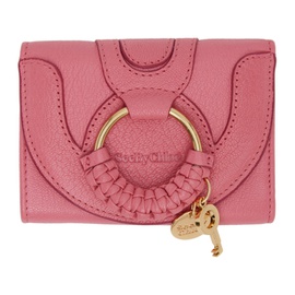 See by Chloe Pink Trifold Hana Wallet 241373F040011
