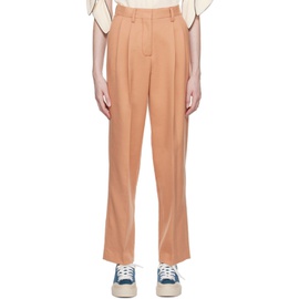 See by Chloe Pink Wide-Leg Trousers 231373F087017