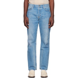 Sefr Blue Straight Cut Jeans 231491M186004