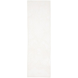 Sefr White Embroidered Scarf 231491M150001