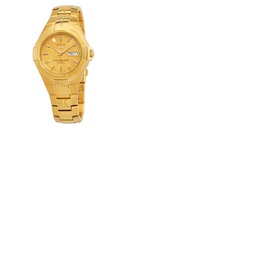 Seiko 5 Automatic Gold Dial Mens Watch SNZE32