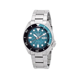 Seiko 5 Sports Automatic Teal Dial Mens Watch SRPJ45K1