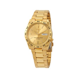 Seiko Series 5 Automatic Gold Dial Mens Watch SNKE06K1