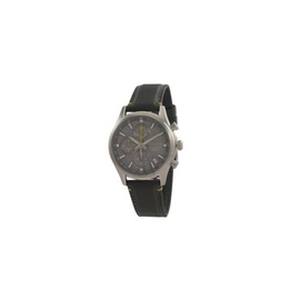 Seiko MEN'S Chronograph Leather Grey Dial Watch SSB423P1