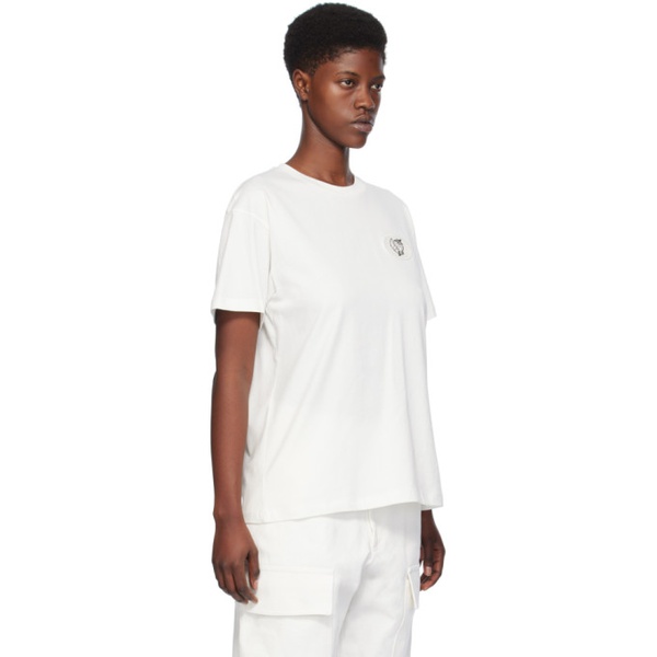  Sky High Farm Workwear White Alastair McKimm 에디트 Edition T-Shirt 232219F110006