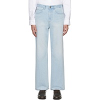 솔리드 옴므 Solid Homme Blue Five-Pocket Jeans 241221M186005