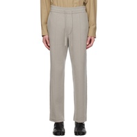 솔리드 옴므 Solid Homme Gray Pintuck Sweatpants 232877M190001