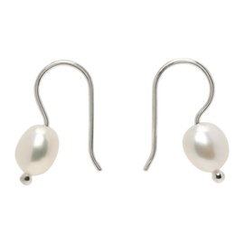 소피 부하이 Sophie Buhai Silver Pearl Mermaid Earrings 232942F022031