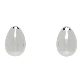 소피 부하이 Sophie Buhai Silver Tiny Egg Stud Earrings 241942F022015