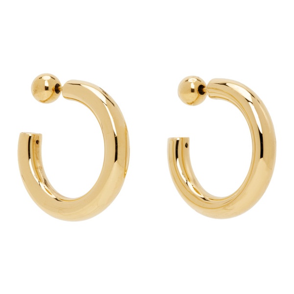  소피 부하이 Sophie Buhai Gold Small Everyday Hoop Earrings 241942F022018