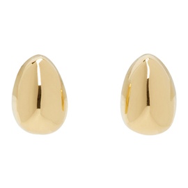 소피 부하이 Sophie Buhai Gold Tiny Egg Stud Earrings 241942F022016