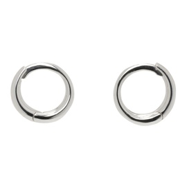 소피 부하이 Sophie Buhai Silver Small Nouveau Hoop Earrings 241942F022023
