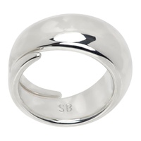 소피 부하이 Sophie Buhai Silver Large Winding Ring 241942F024006