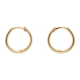 소피 부하이 Sophie Buhai Gold Intrinsic Hoop Earrings 241942F022005