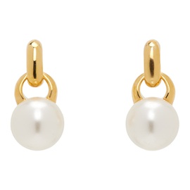 소피 부하이 Sophie Buhai Gold Everyday Pearl Earrings 241942F022010