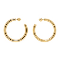 소피 부하이 Sophie Buhai Gold Medium Everyday Hoop Earrings 241942F022020
