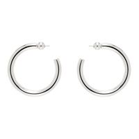 소피 부하이 Sophie Buhai Silver Medium Everyday Hoop Earrings 232942F022022
