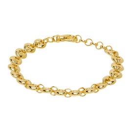 소피 부하이 Sophie Buhai Gold Circle Link Bracelet 232942F020000