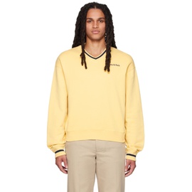 스포티 앤 리치 Sporty & Rich Yellow New Serif Sweatshirt 231446M206001